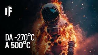 What would happen if space was hot instead of cold?