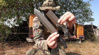 JOEX KNIFE PROTOTYPE #2 - MESSERFIEBER - N690 STEEL - 60 HRC - DESTRUCTION TEST @messerfieberde