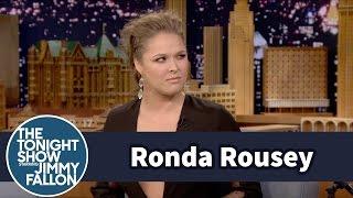 Ronda Rousey Sees Holly Holm as a Big Threat