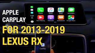 2016-2019 LEXUS RX | Wired Apple CarPlay Android Auto | Install / Demo