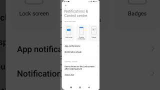 redmi 12c ,after miui 14 update,new control centre not added