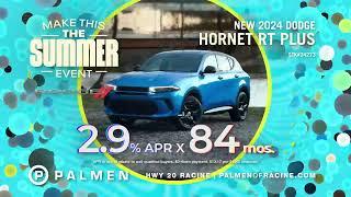 Palmen-POP-ULAR Sale- 2024 Dodge Hornet RT Plus-Jeep Wrangler/Grand Cherokee 4Xe- 2.9% APR x 84 Mons