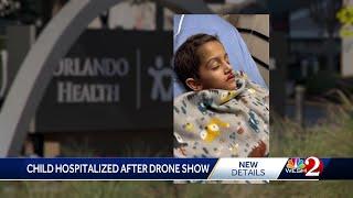 Boy undergoes open heart surgery after being hit by drone at Orlando holiday show