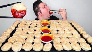 100 NUCLEAR FIRE SPICY DUMPLINGS • Mukbang & Recipe