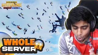 GoDPraveenYT VS Whole Server in Stadium  | PUBG MOBILE LITE AMAZING CHICKEN DINNER