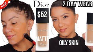 2 DAY WEAR *new* DIOR FOREVER MATTE FOUNDATION *oily skin* | MagdalineJanet