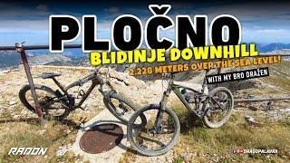  PLOČNO DOWNHILL | Blidinje Čvrsnica | Radon Slide Trail | Drago Palavra 