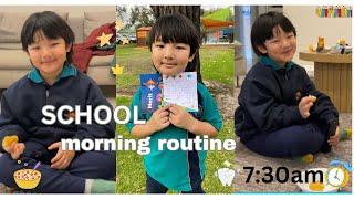 School Morning Routine | His first ever certificate | Big Day