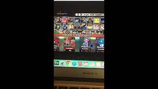 Super Smash Flash 2 v0.9 Sonic and Meta Knight vs. Peach and Samus