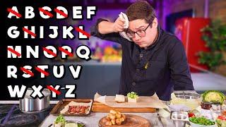 Alphabet Cooking Challenge!! | Sorted Food