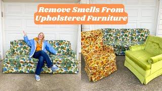 How To Clean A Secondhand Fabric Couch, Armchair, & Vintage Furniture