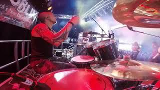 Infected Dead @ Bloodstock Open Air, 12.08.17 - Archaic Malevolence (Drumcam) - Martin Tang