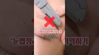 “눈썹정리” 어떻게 하고 계시나요? (브로우헤나 시술 후 눈썹 정리하기) #브로우헤나 #눈썹정리 #눈썹칼 #사용법 #사용방법