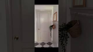 Transform This Boring Door Using Luxe Architectural Door Moulding Kit!