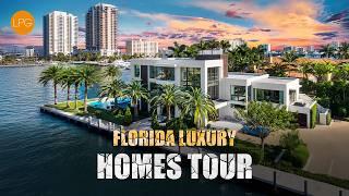 1 Hour  Tour Of The Most Expensive Homes For Sale In Florida | Interior Design Trends 2025