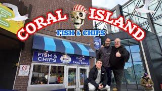 Fish and Chips at CORAL ISLAND BLACKPOOL