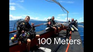 100 Meter Trimix Tech Dive - Puerto Galera - July 2020