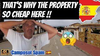 why property so cheap in camposol spain ?  mazarron murcia 