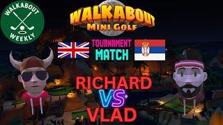 Walkabout Mini Golf | Richard Vs Vlad | Tourist Trap (Hard) Tournament Match
