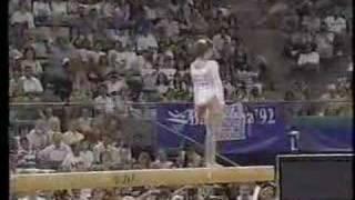 Tatiana Lysenko - 1992 Olympics EF - Balance Beam