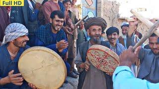 دف مست و آوازخوانی در شادترین محفل عروسی دهکده ما - رسم و رواج جالب و دیدنی در طوی || Our Village