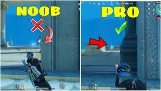 LEFT PEEK TIPS / NEW INVISIBLE PEEK WITH AIM FEATURES / PUBG MOBILE