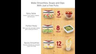 Zyliss Easy Pull Food Processor | EXTREME TECH REVIEW | HOME & KITCHEN GADGET | #shorts