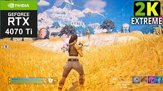 Fortnite : RTX 4070 Ti 12GB ( 2K Extreme Graphics | RTX ON