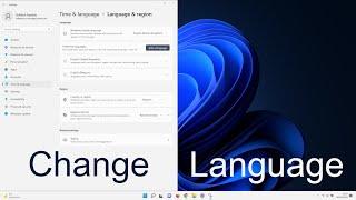 How to Change Language on Windows 11