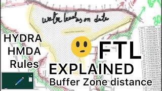 ‍Explained FTL Buffer zone 30 meter Hmda Hydra full form Full tank level GHMC Hyderabad Telangana