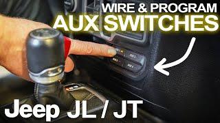 How to Wire and Program Your Factory Aux Switches - Jeep Wrangler & Gladiator