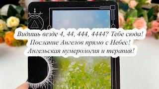 ВИДИШЬ ВЕЗДЕ 4, 44, 444, 4444? Тебе сюда! ПОСЛАНИЕ АНГЕЛОВ ПРЯМО С НЕБЕС! АНГЕЛЬСКАЯ НУМЕРОЛОГИЯ