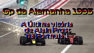 Gp da Alemanha 1993 - A Última vitória de Alain Prost na Formula 1