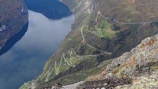 Norge Eagle Road Mountain rute 63 til Geiranger Norge