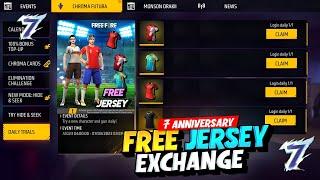 Free Jersey Event Free Fire | Free Fire New Event | Ff New Event | New Event Free Fire