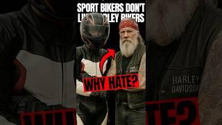 Why Sport Bike Riders Don’t Like Harley Riders ️