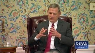 Chief Justice John Roberts on retiring Justice Anthony Kennedy (C-SPAN)