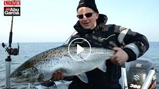 HD version Livefiske med Petter Larsson - Vi trollar lax på Vänern