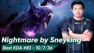 Sneyking BANE HARD SUPPORT 5 Pos | Dota 2 7.35d Pro Gameplay