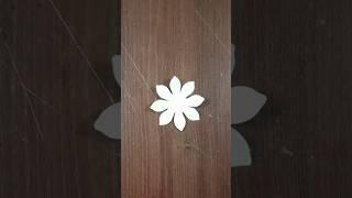 Paper Flower Cutting Craft #shorts #cuttingskills #papercraft