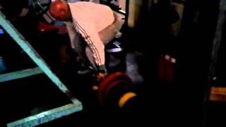 Theo's gym: Jan deadlift 2x230 kilo