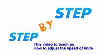 Instruction video How to adjust the knife speed on Bestar flow pack packaging machine manufacturer