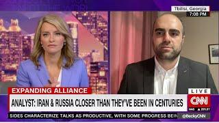 Emil Avdaliani commenting on Russia-Iran relations on CNN