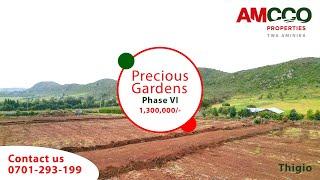 PRIME PLOTS IN THIGIO, KIKUYU (1.3M CASH DEAL)