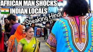 AFRICAN MAN  SHOCKS INDIAN LOCALS  | Mumbai | India