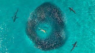 World's Most EPIC Bait Migration...Florida Mullet Run- Catch Clean Cook