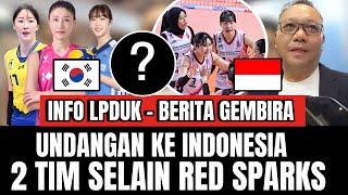 Fun Volleyball 2025! Red Sparks Kembali ke Indonesia UNDANGAN LPDUK dan Fans Sudah Tak Sabar!