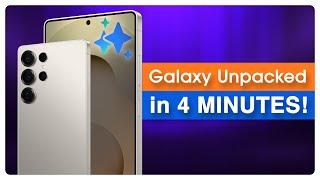 Samsung S25 Unpacked Event in 4 minutes!