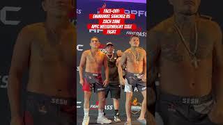 Gold on the line! Emmanuel Sanchez & Zach Zane face-off before their main event fight at #APFC 17
