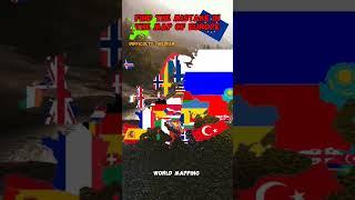 Find the Mistake in the Map of Europe | Part 3 | #fypシ #country #map #europe